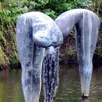 Kunst in het water